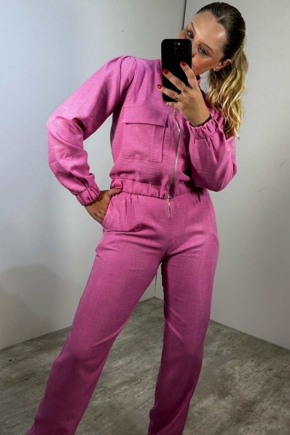 Imagem principal Calça Vanibele Zíper bege Vanibele bege