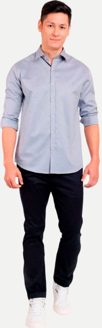 Imagem principal Camisa Aramis Slim Sarja Pima Lisa ML020725 cinza Aramis cinza