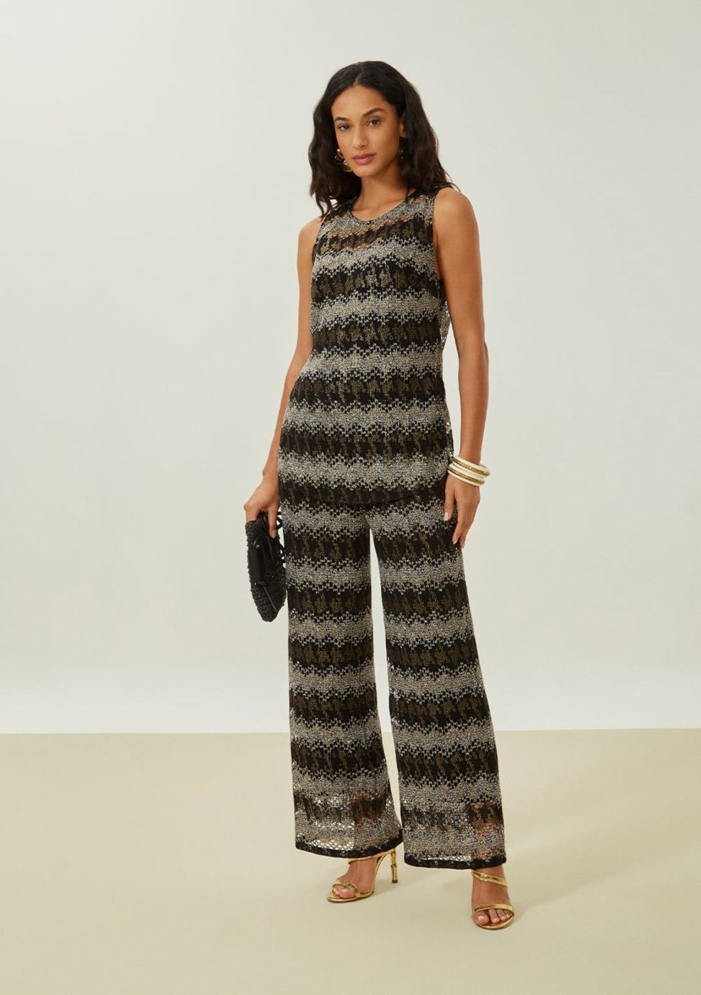 Calça Maria Valentina Jogging Alta