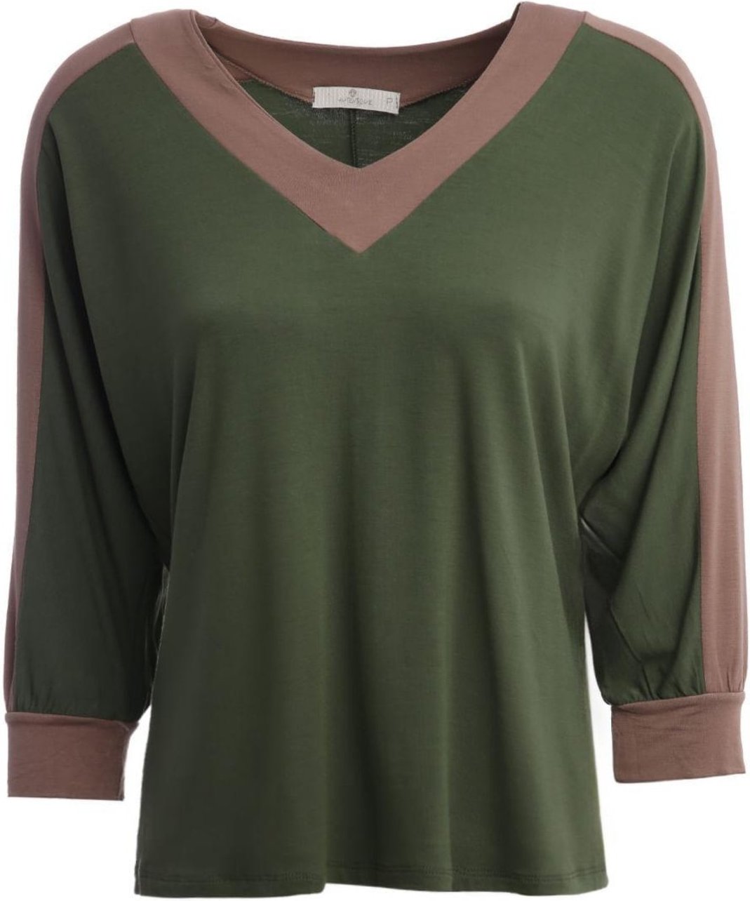 Imagem principal Blusa Manga 3/4 Autentique Feminina MARROM verde Autentique verde