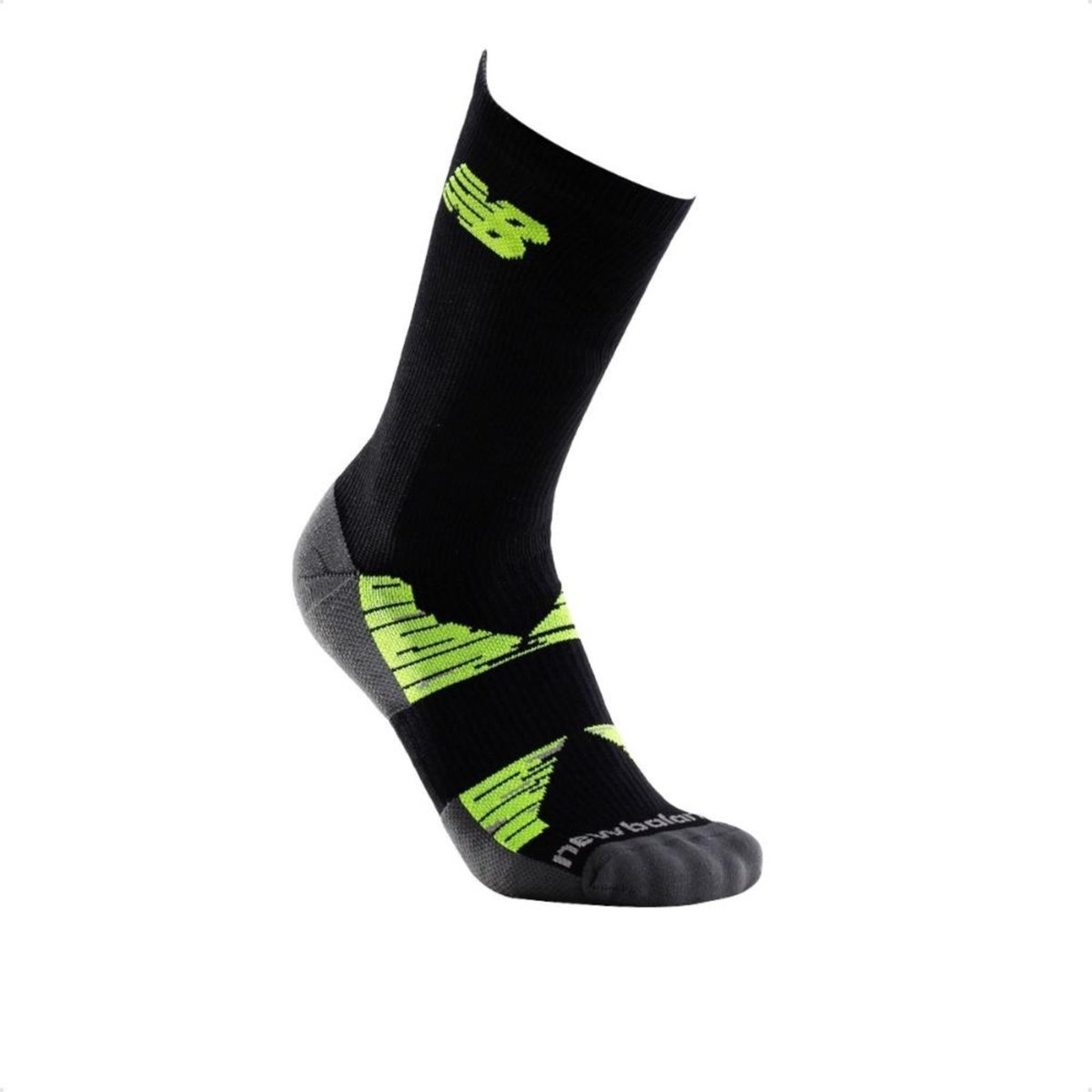 Imagem principal Meias New Balance Performance Run Cano Longo Masculina preto New Balance preto