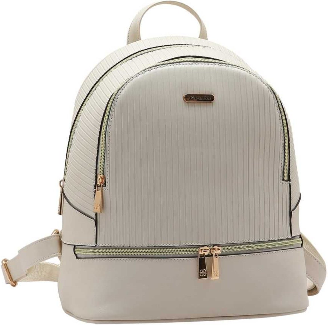 Mochila Feminina Chenson Atemporal 8485256 OFF WHITE