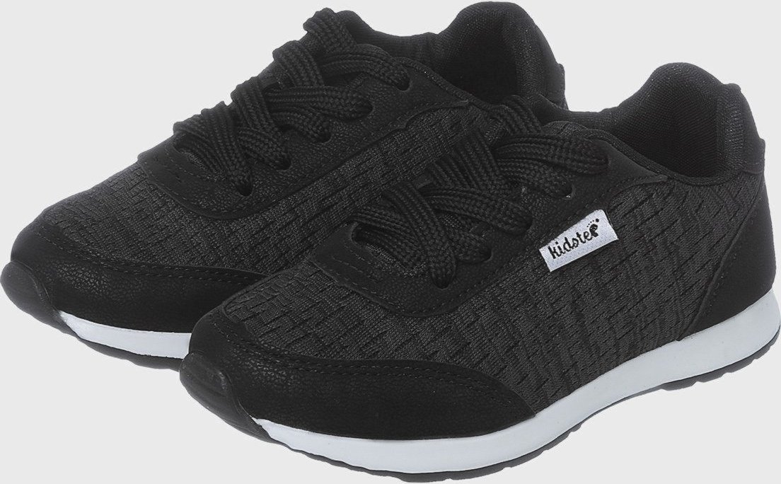 Imagem principal Infantil - Tênis Escolar Masculino com Cinza Jogging tep Kidstep preto Kidstep preto