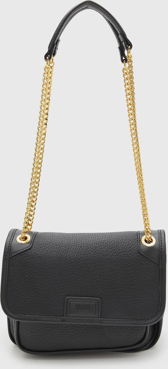 Bolsa Feminina Santa Lolla Média Corrente Preta