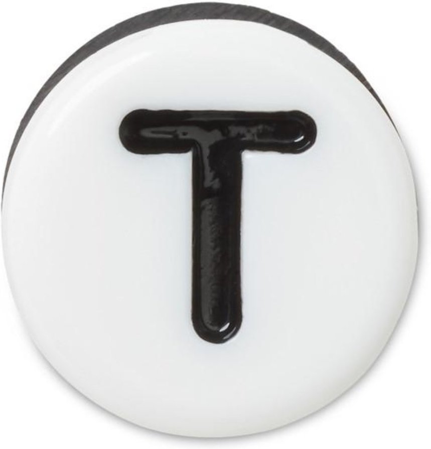 Infantil - Jibbitz™ Letra T Pequena