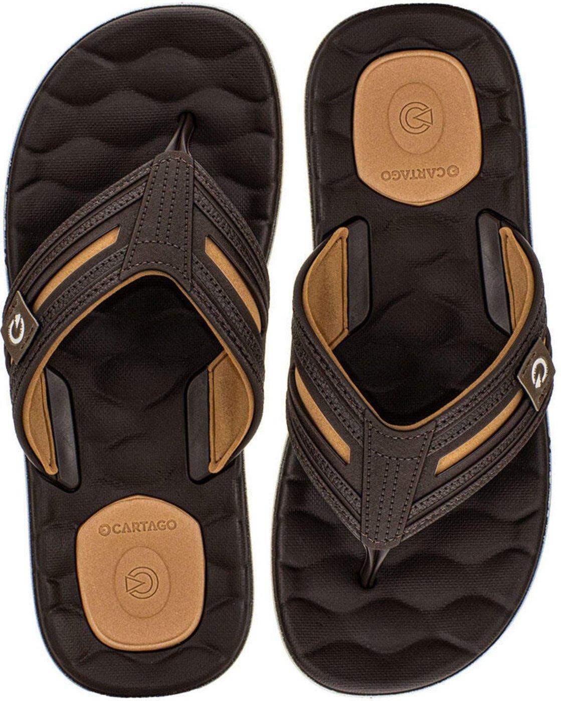 Imagem principal Chinelo Masculino Egeu Iv Cartago 12530 A3292530 café CARTAGO café