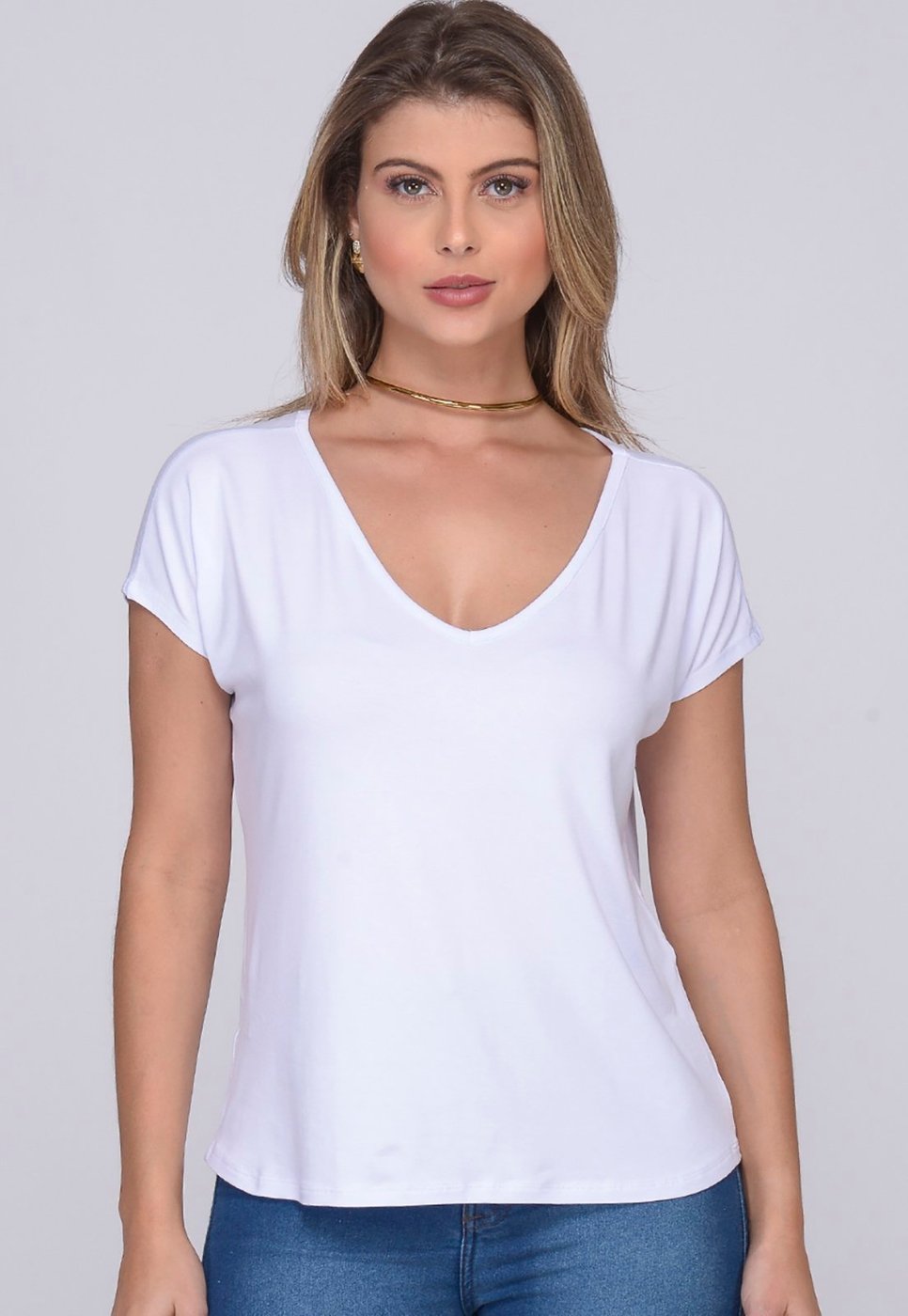 Imagem principal Blusa M/C Decote V B’Bonnie Ioná B'Bonnie preto B'Bonnie preto