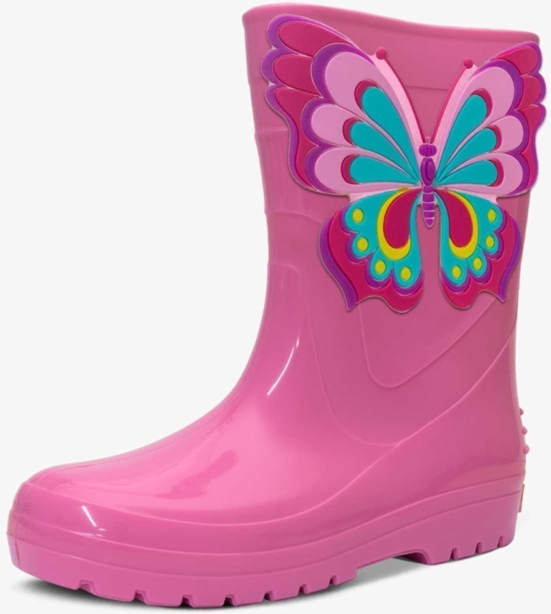 Infantil - Bota Galocha Pópidi Menina Borboleta