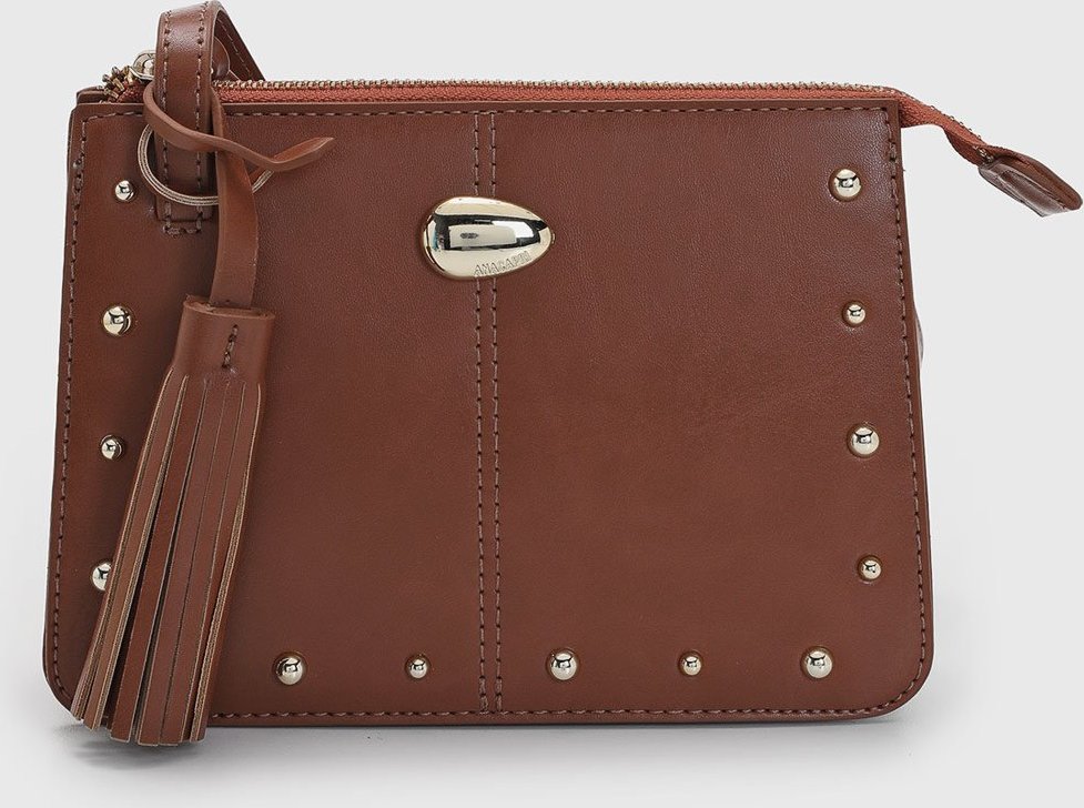 Bolsa Média Feminina Anacapri Tachas