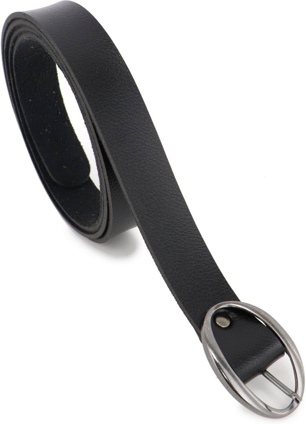 Cinto Feminino Fivela Oval 25 mm Liso Social Executivo