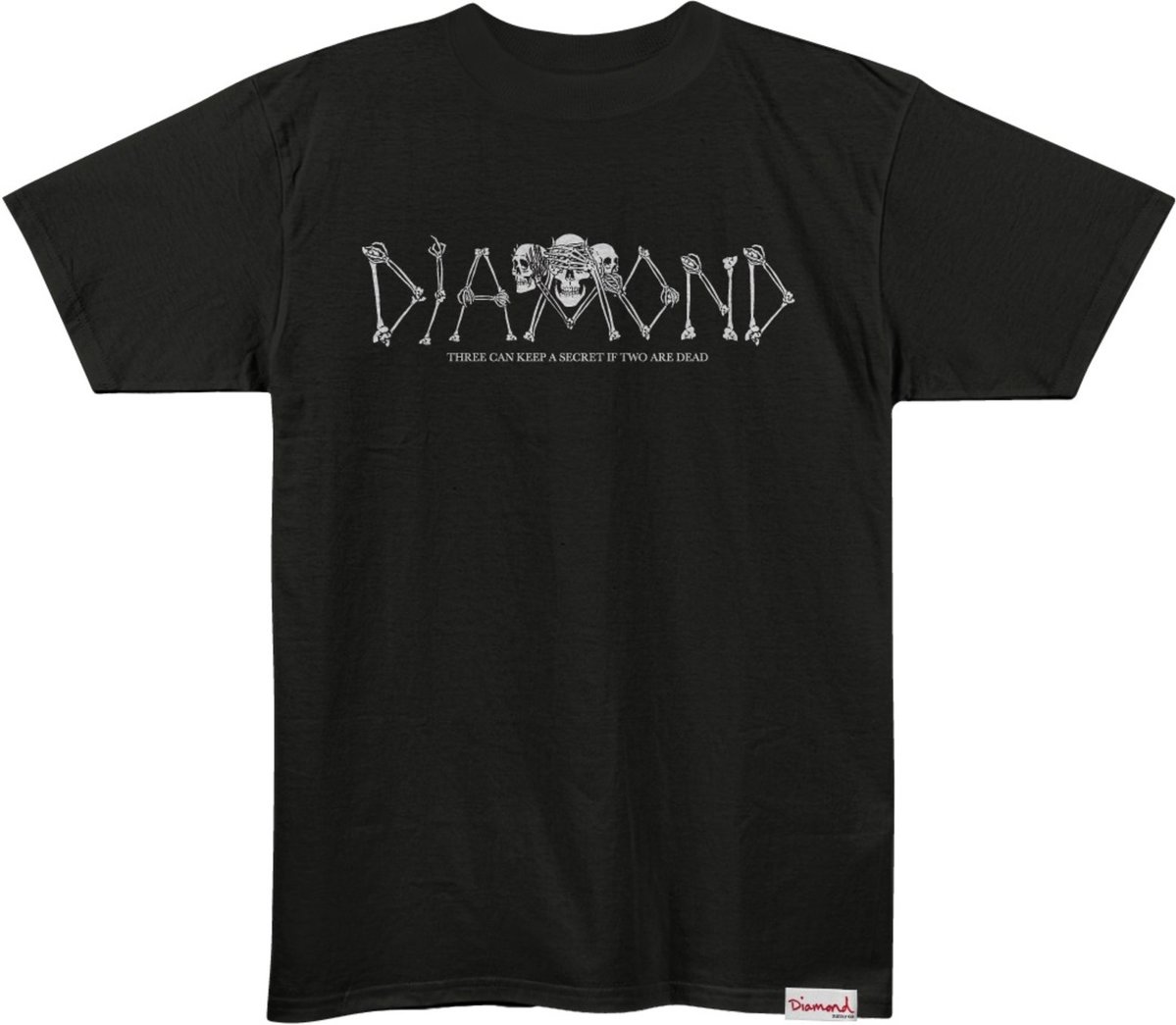 Imagem principal Camiseta Diamond Secrets Die Tee - BLACK preto black Diamond preto black