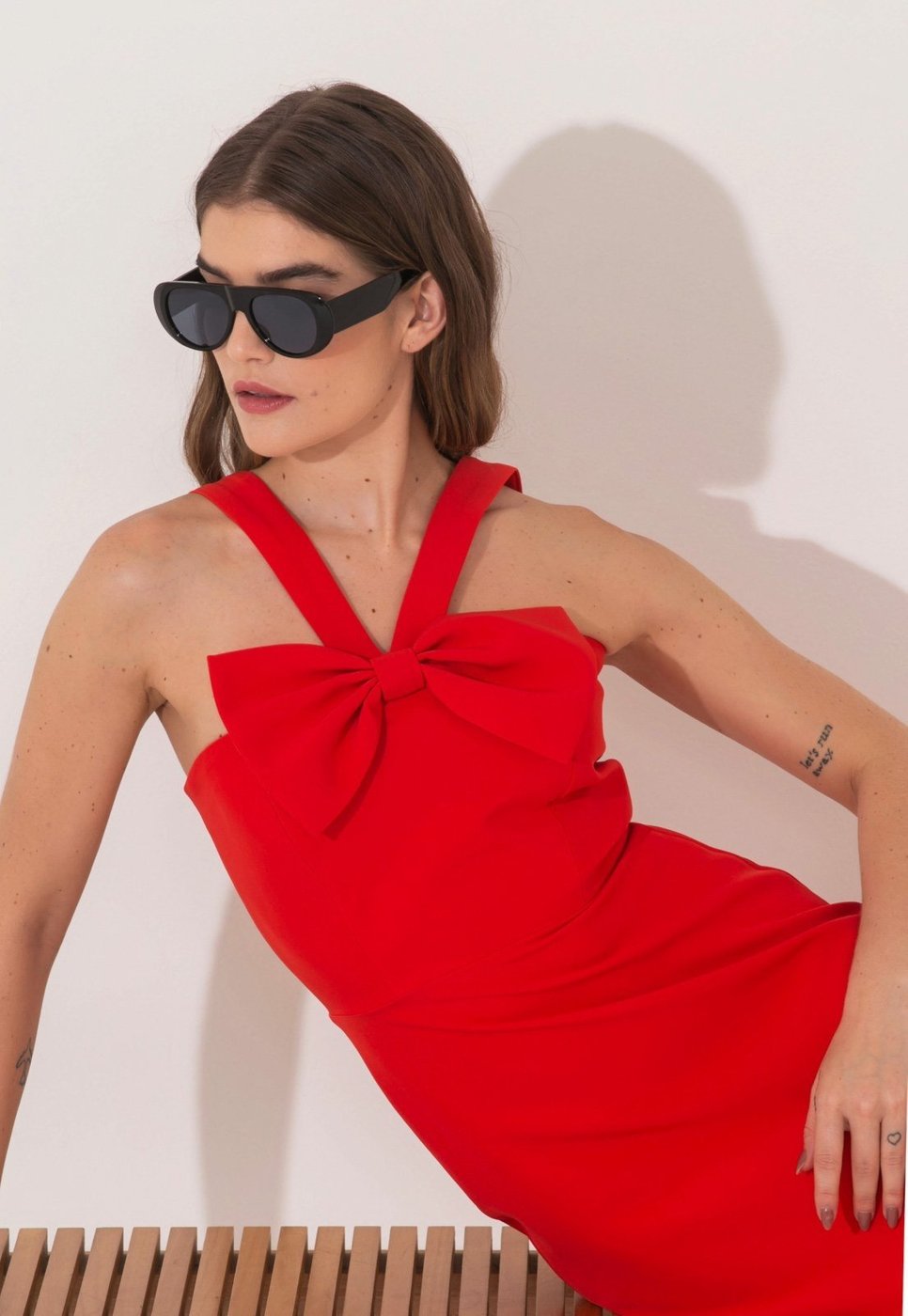 Vestido Alfaiataria Traymon Com Laço