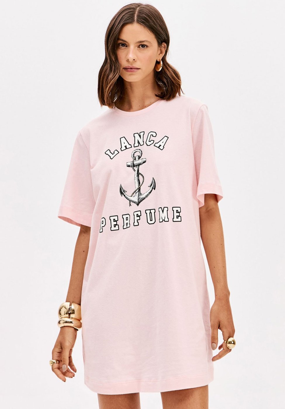 Vestido Lança Perfume Curto T Dress Estampado