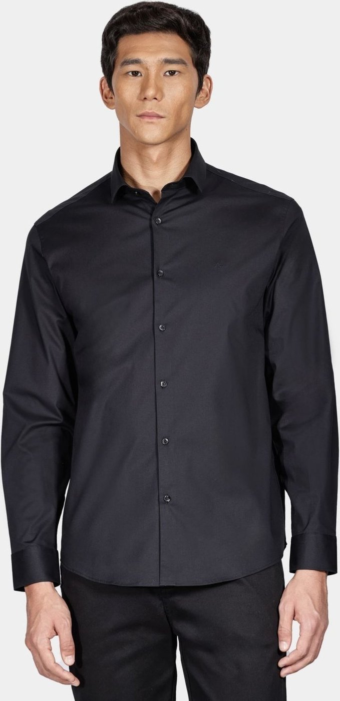 Imagem principal Camisa Aramis Aramis Manga Longa Regular Tricoline Preto incolor Aramis incolor