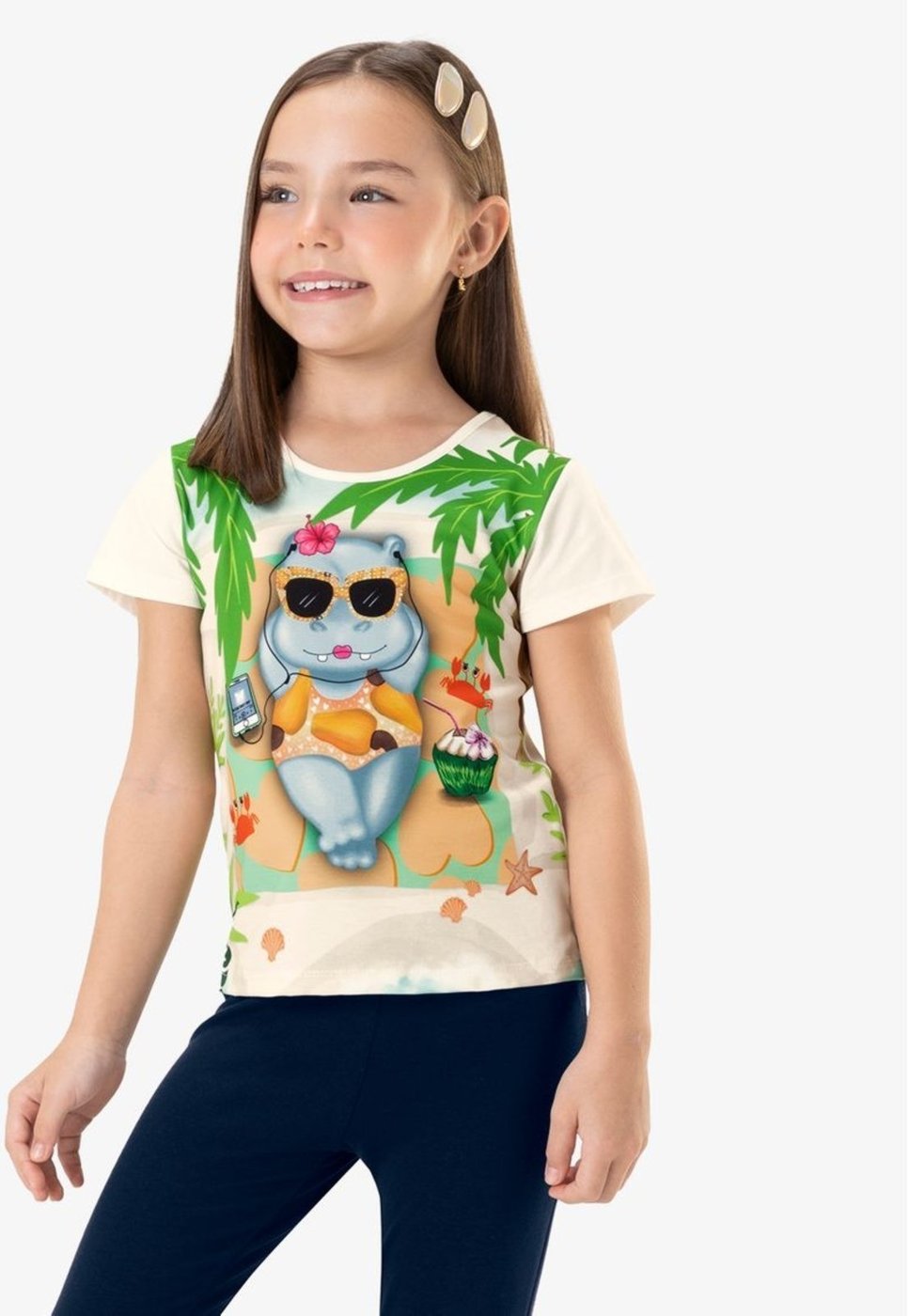 Imagem principal Infantil - Blusa Rovi Rovitex Kids bege Rovitex Kids bege