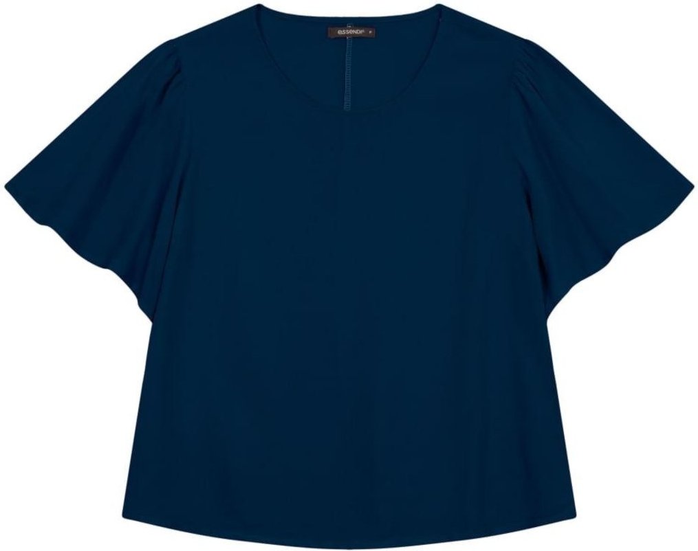 Blusa feminina em viscose Essendi ESCURO