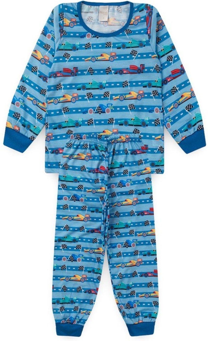 Imagem principal Pijama Molekada Menino Longo Corrida preto Molekada preto