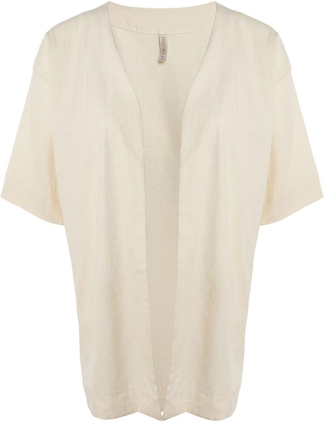 Imagem principal Kimono Linho Manga Curta Feminino NATURAL Bright Girl'S bege natural Bright Girl'S bege natural