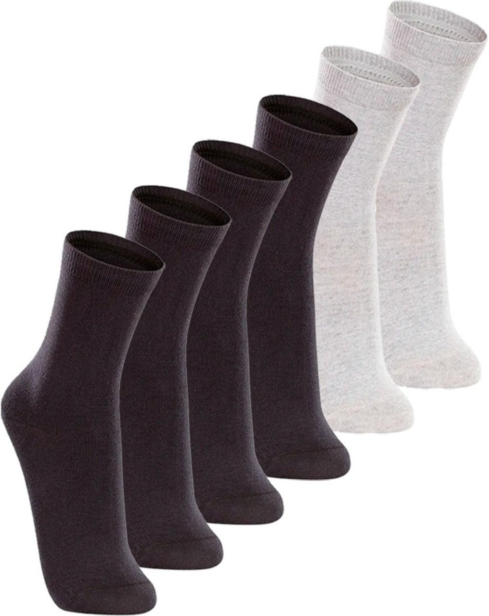 Kit com 6 Pares de Meias Cano Longo Lupo