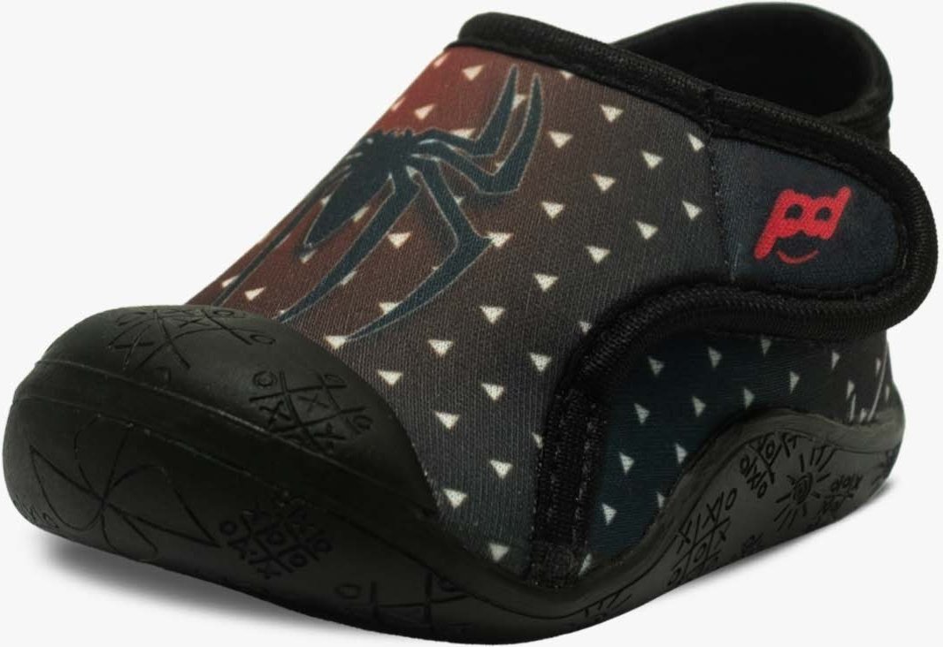 Imagem principal Infantil - Tenis Meia Menino Popidi Calce Facil Recem Nascido Aranha preto Pópidí preto