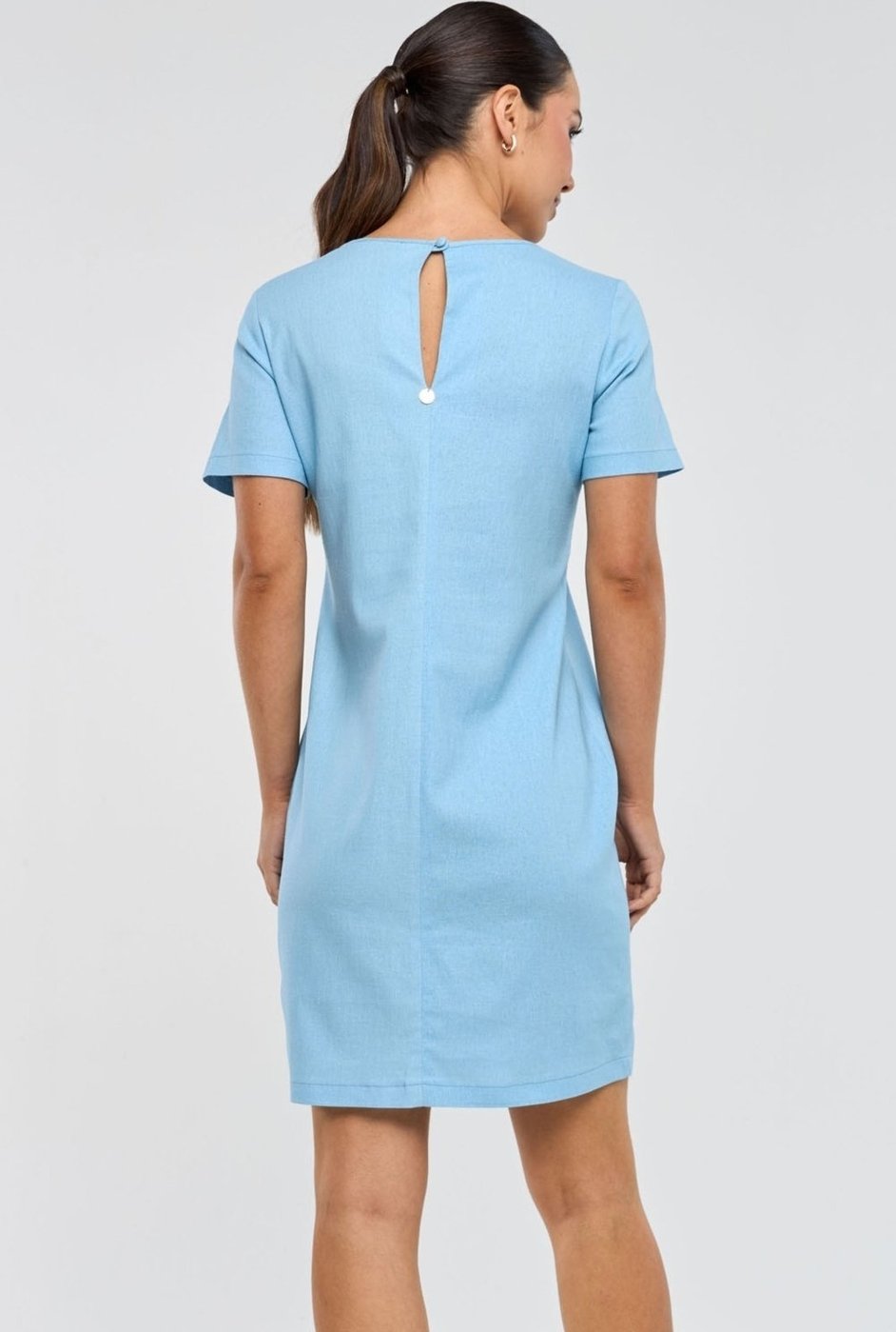 Vestido Curto PKS Linho