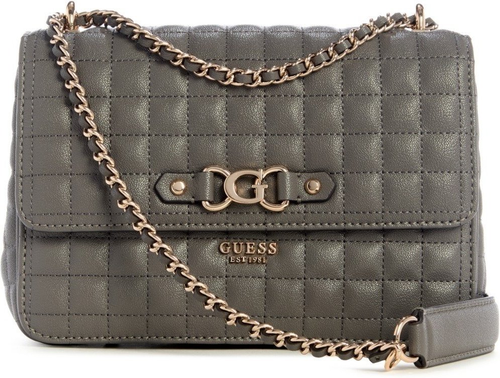 Bolsa Guess Nadira Convertible Xbody Flap Cinzentado