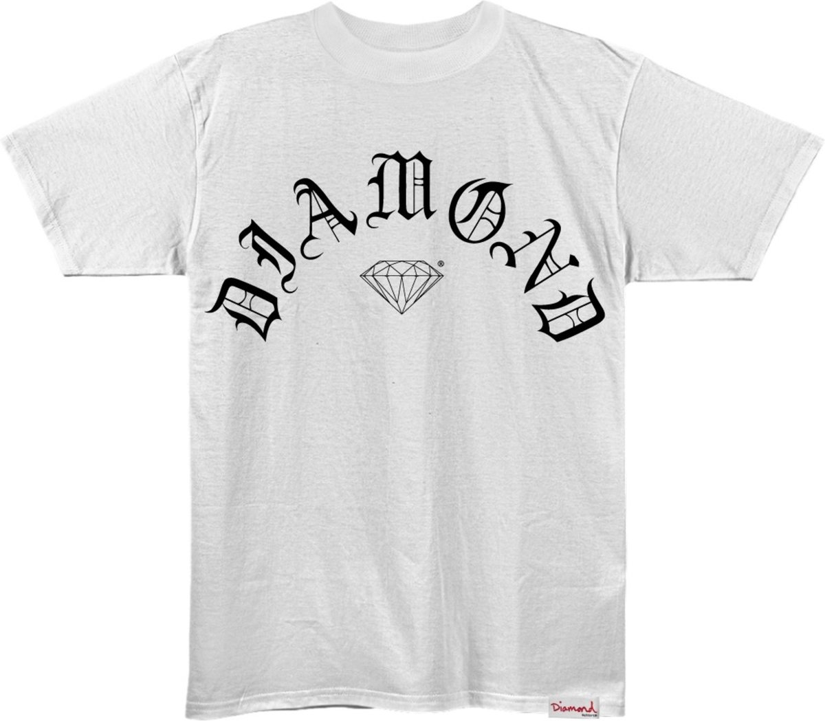 Imagem principal Camiseta Diamond Old English Tee - WHITE branco white Diamond branco white