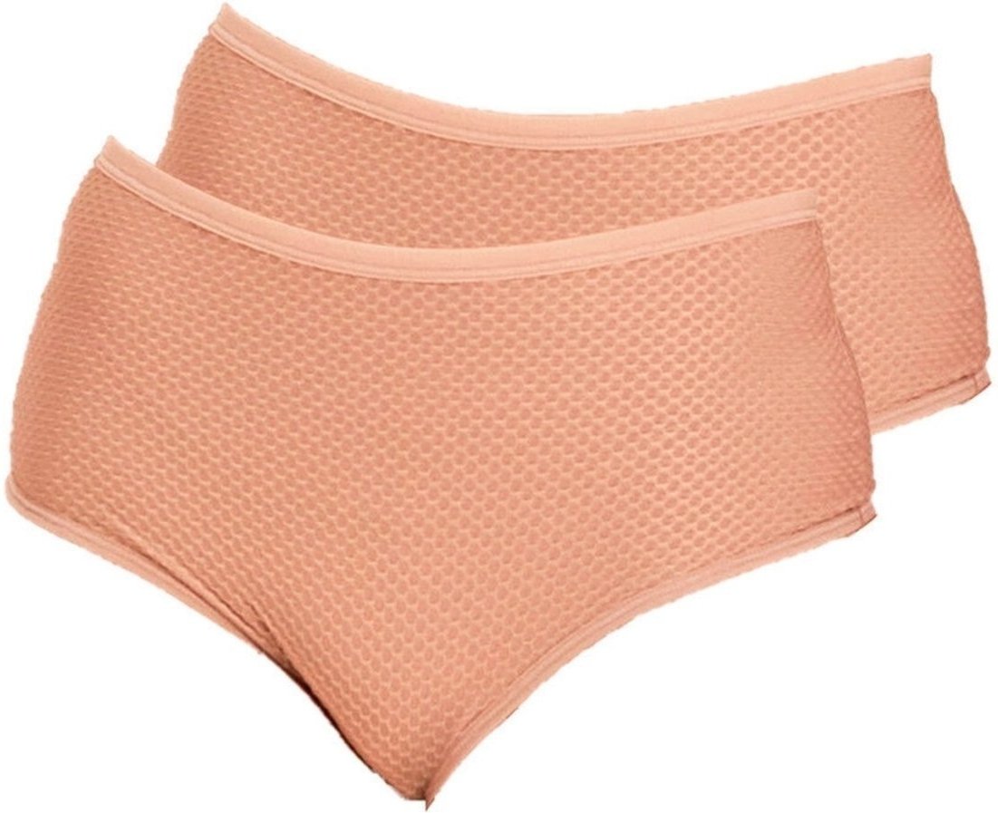 Imagem principal Kit com 2 Calcinhas Alta Dilady 203201 bege Dilady bege