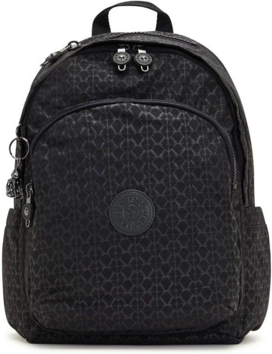 Mochila Kipling Delia Signature Emb Estampado
