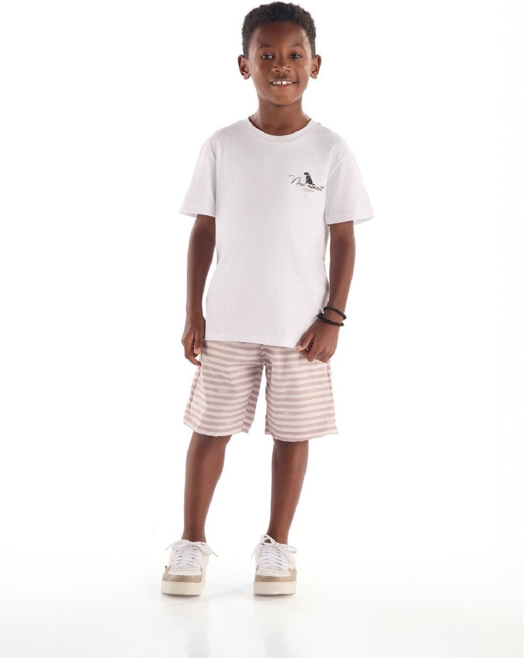 Imagem principal Infantil - Conjunto Camiseta Bermuda Quimby preto Quimby preto