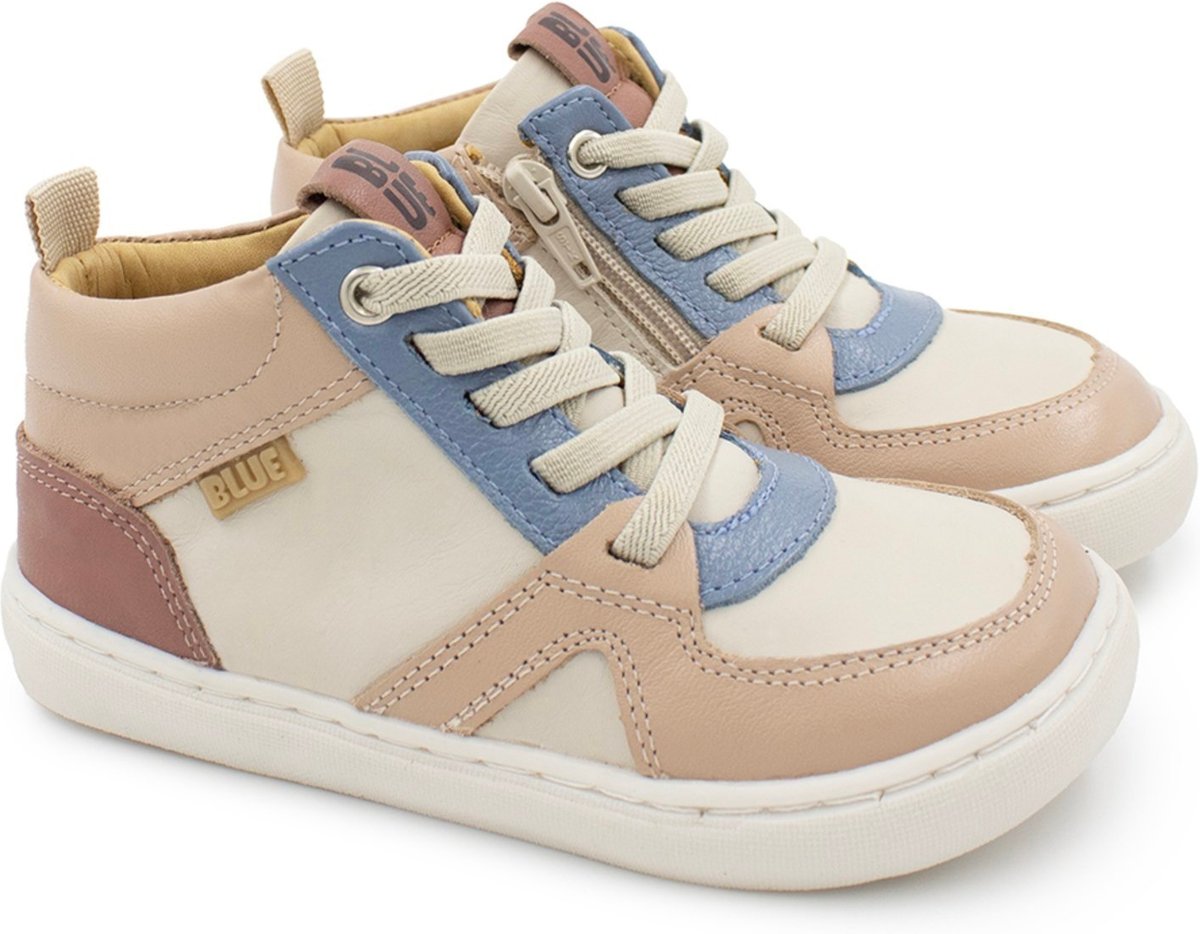 Imagem principal Infantil - Bota Menina Blue Valentina Couro Nude Onça Blue Infantis nude blue Blue Infantis nude blue