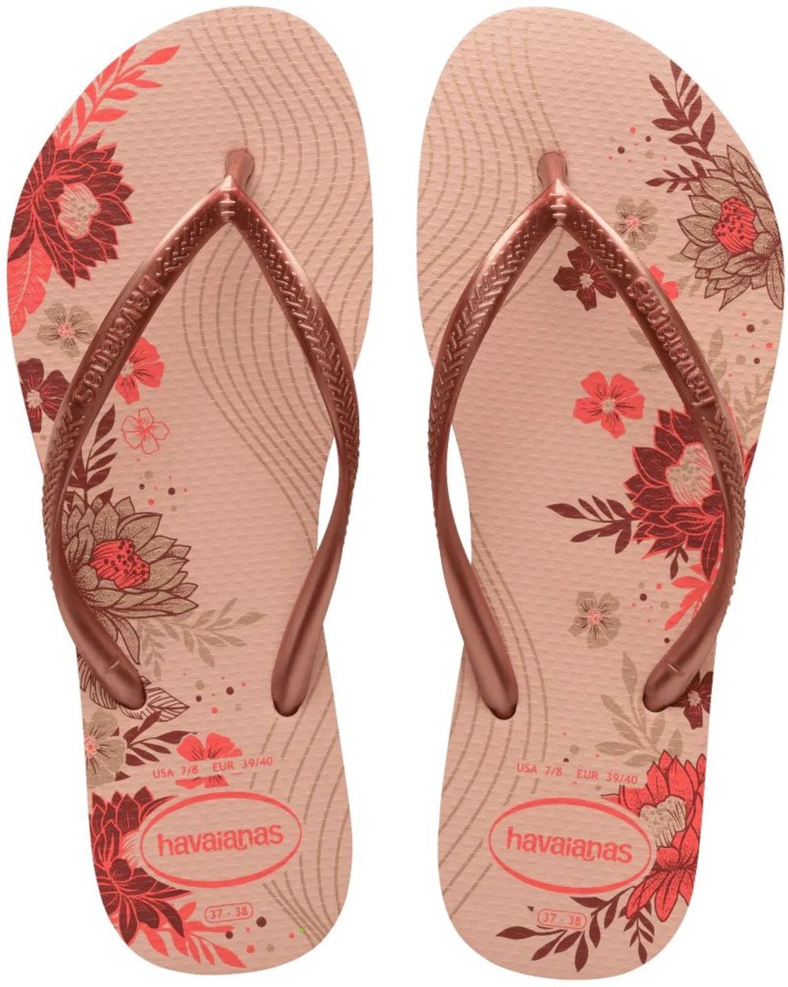 Imagem principal Chinelo Havaianas Slim Organic Feminino rosa Havaianas rosa