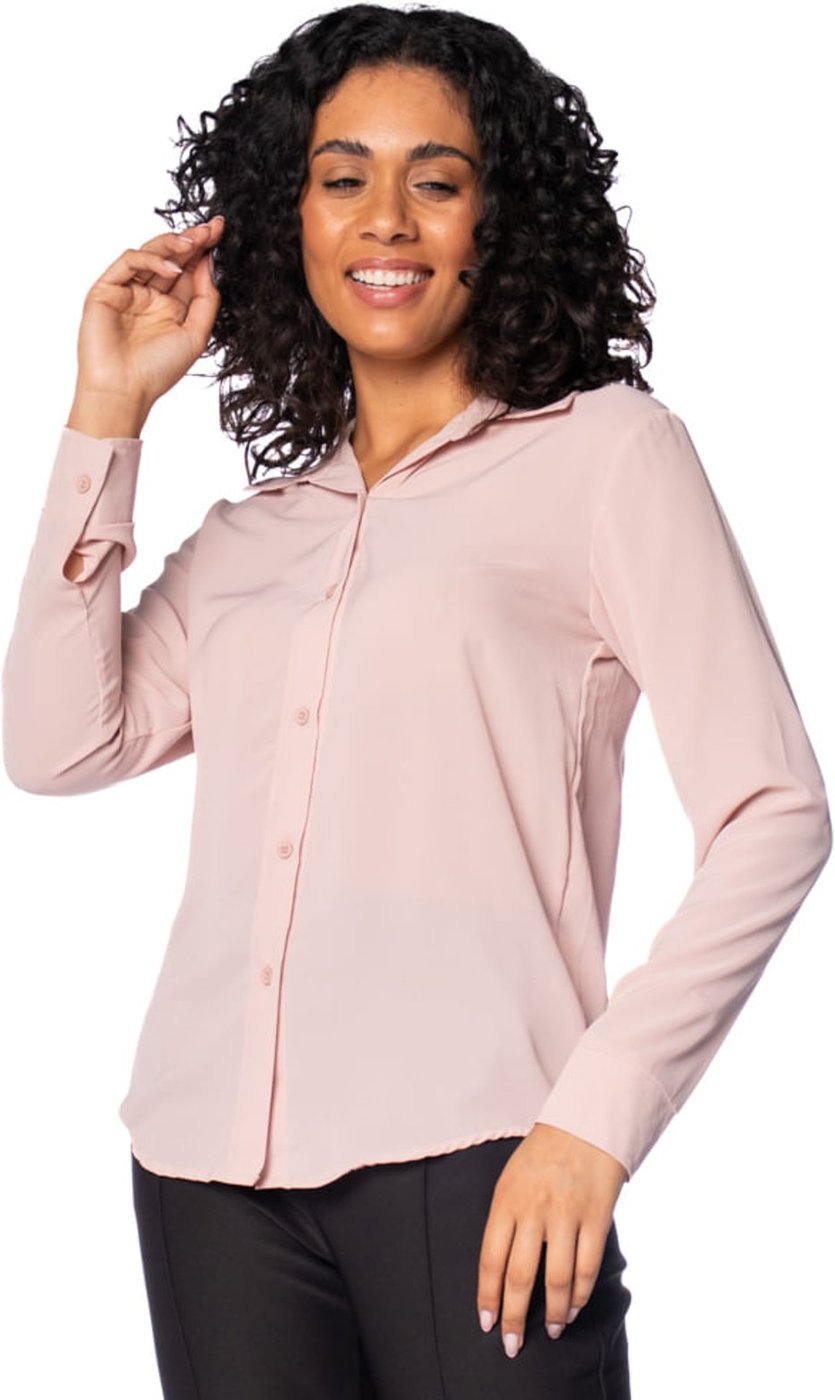 Imagem principal Camisa Feminina Pellini Manga Longa Rose rosê rose Pellini rosê rose