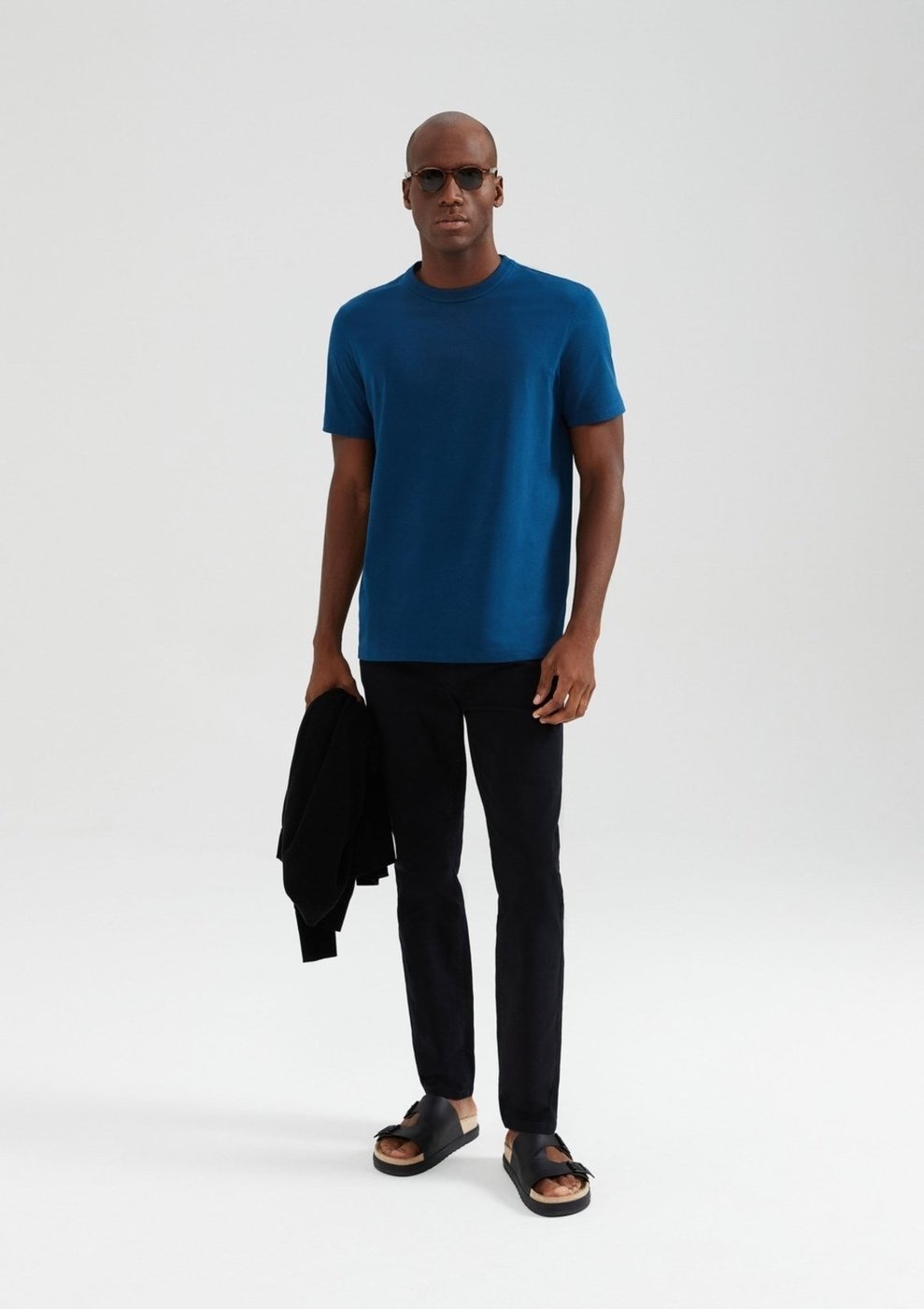 Imagem principal Calça Masculina Slim Em Sarja Hering bege Hering bege