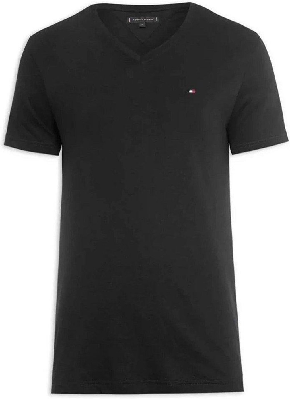 Imagem principal Camiseta Tommy Hilfiger Ab Wcc Essential Cotton Vnck Tee preto Tommy Hilfiger preto