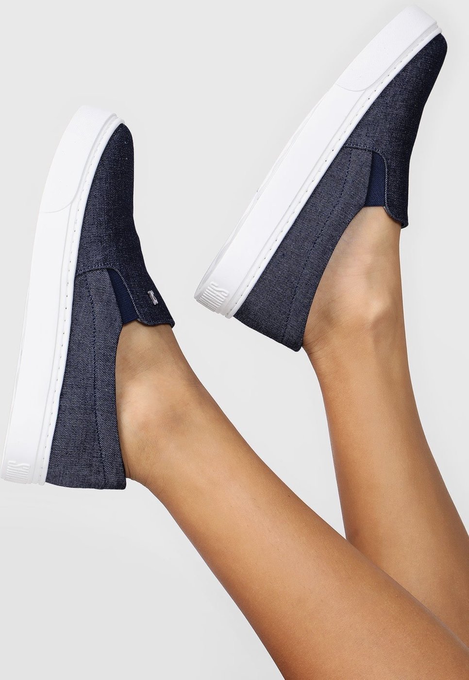 Tênis Slip On Santa Lolla Comfort Azul