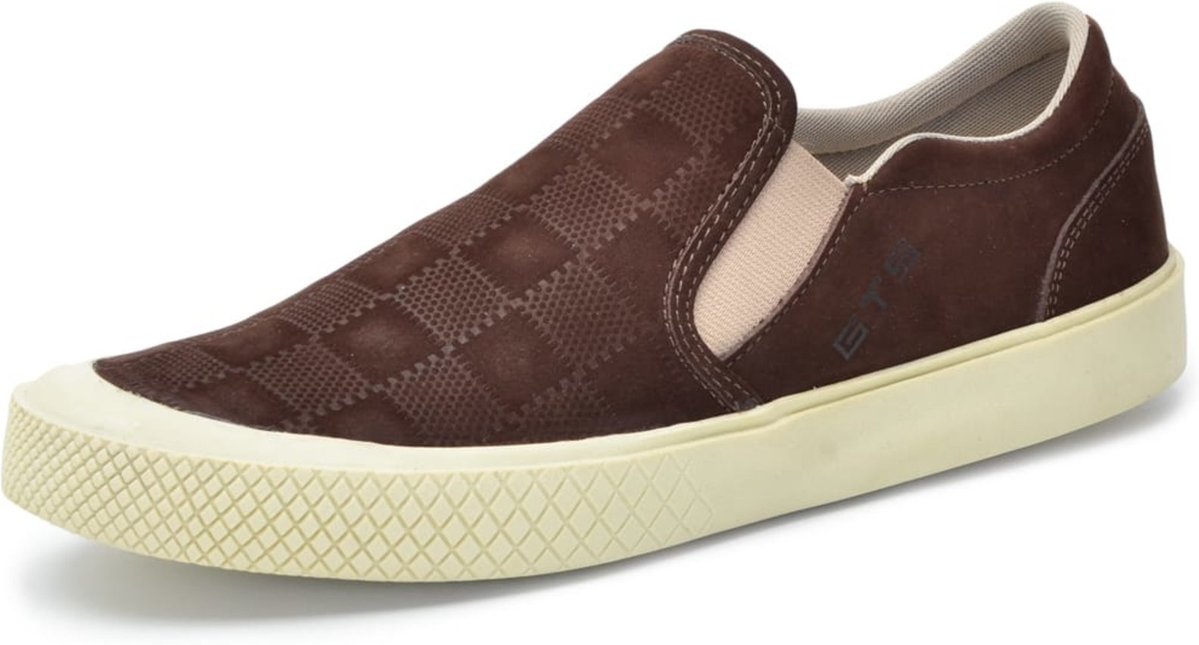 Imagem principal Tenis Masculino Slip On de Couro Clube do Sapato de Franca DFT Nautico café Clube do Sapato de Franca café