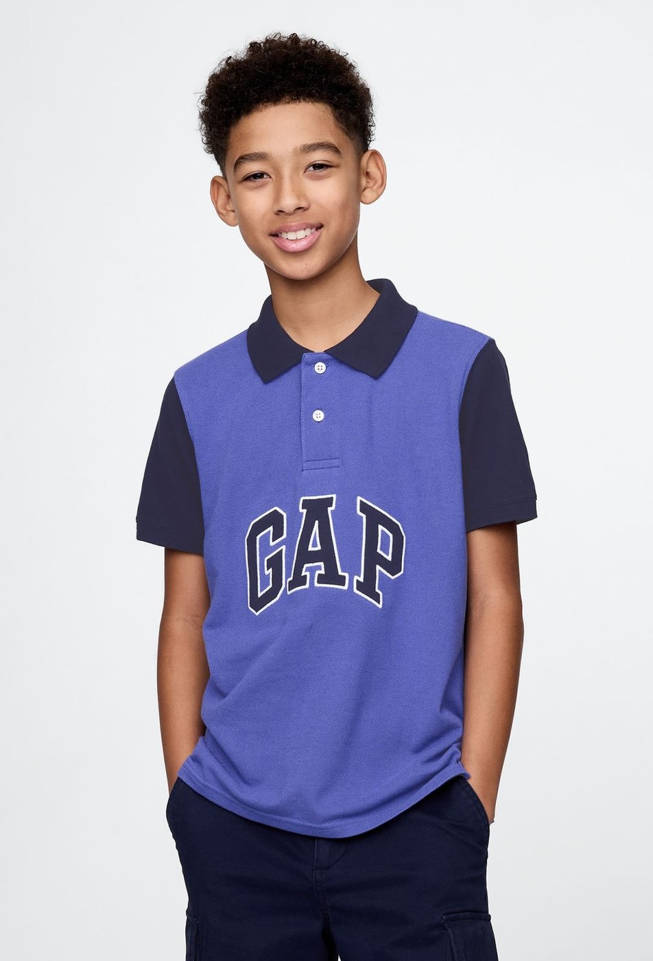 Imagem principal Infantil - Camisa Polo GAP Logo azul GAP azul