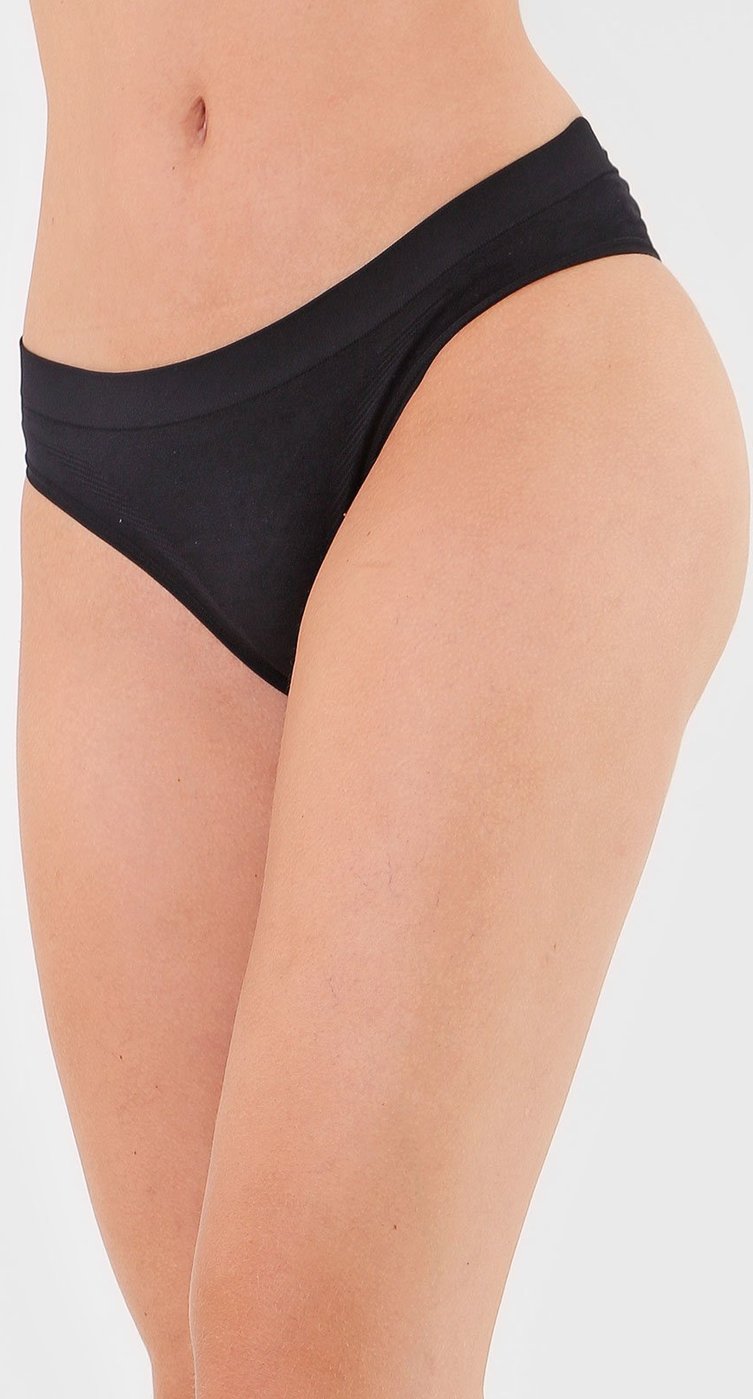 Imagem principal Calcinha Lupo Loba Biquíni Sem Costura Preta preto Lupo preto