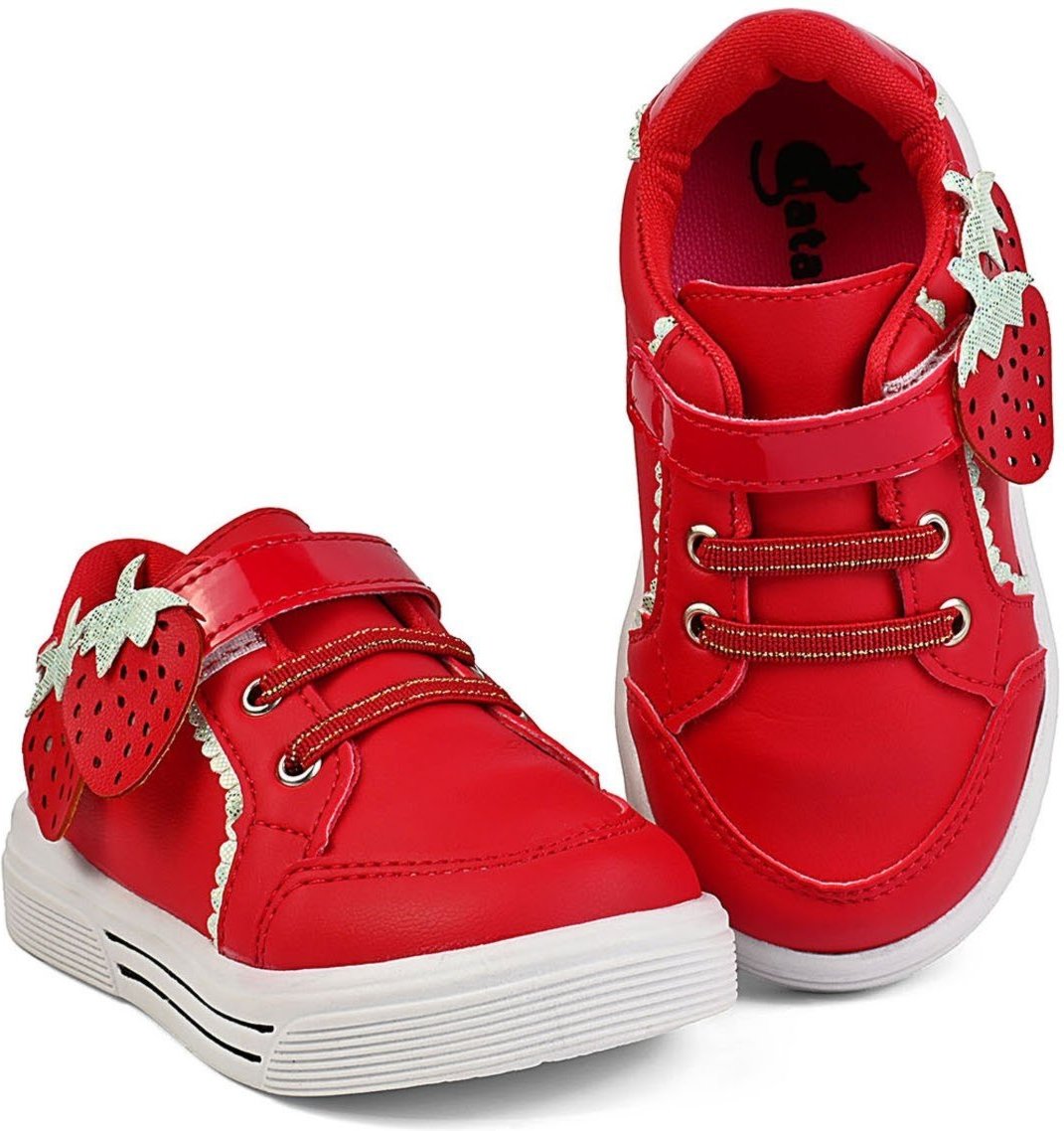 Infantil - Tênis Menina Feminino Morango Conforto