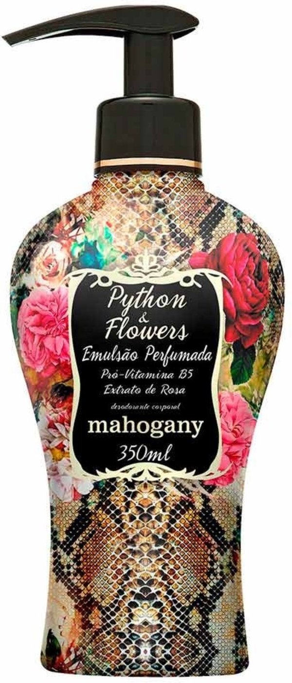 Imagem principal Mahogany Hidratante Python E Flowers 350Ml unico Mahogany unico