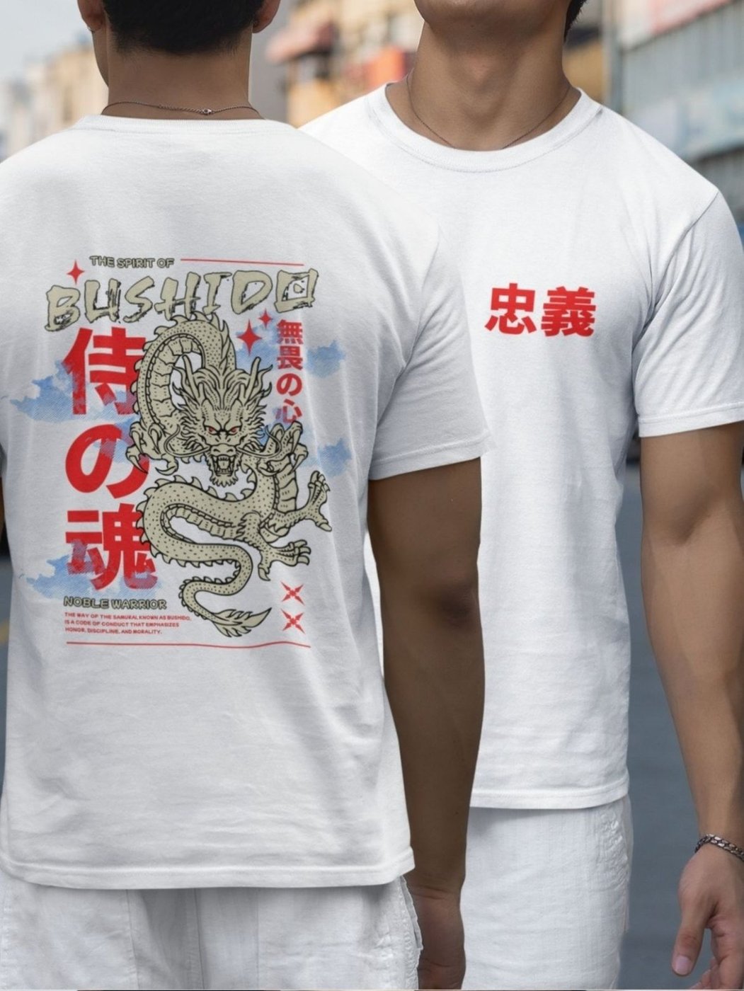 Imagem principal Camiseta Masculina GuGi Dragão Bushido Japonês preto Gugi preto