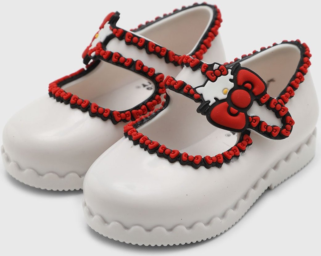 Imagem principal Infantil - Sapatilha Mini Melissa HIP BALLERINA Hello Kitty Branca branco Mini Melissa branco