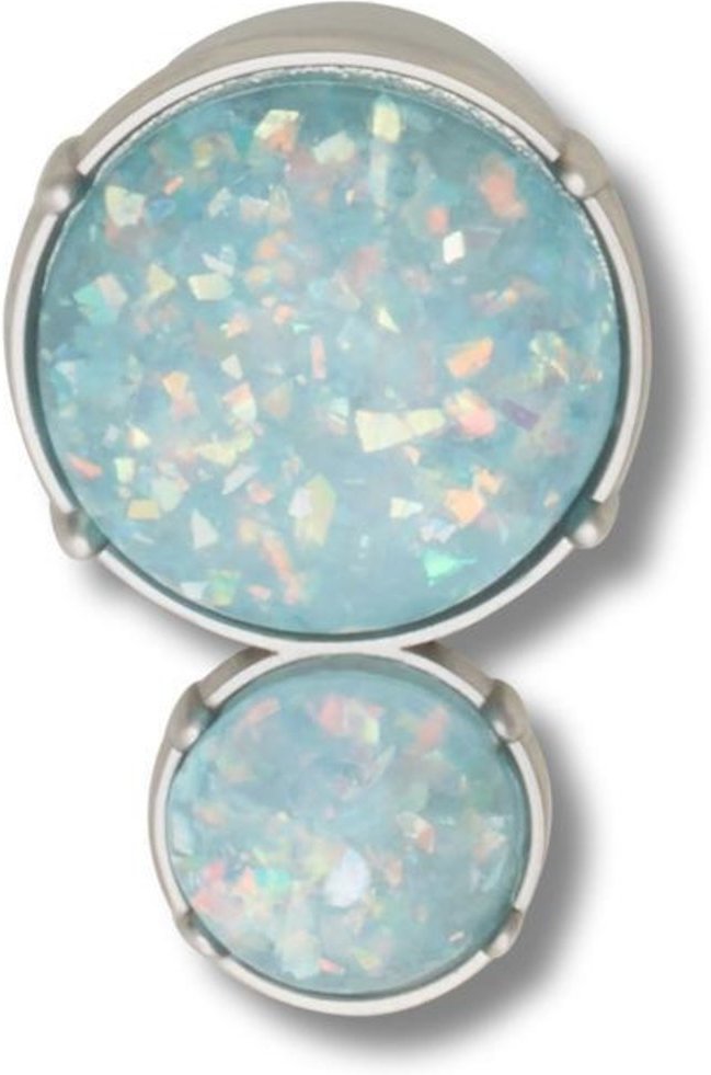 Infantil - Jibbitz™ Meta Dupla Jóia Opalescente UNICO