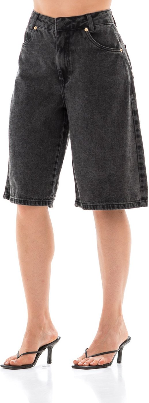 Bermuda Jeans Feminina Arauto Super Jorts