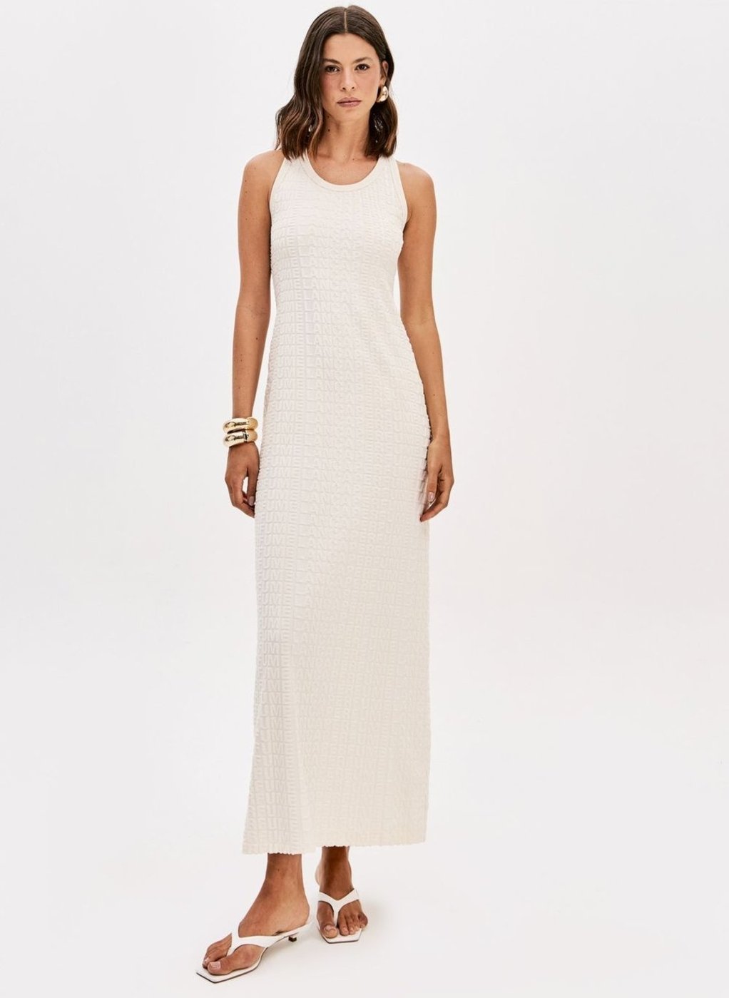 Vestido Evasê Super Midi Signature