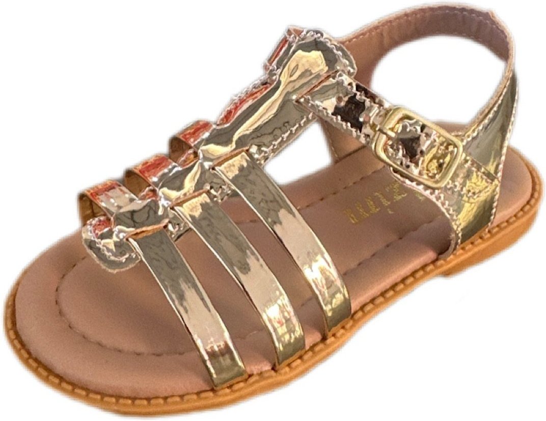 Imagem principal Infantil - Sandália menina de tiras Solzim SOLZIM CALÇADOS dourado SOLZIM CALÇADOS dourado
