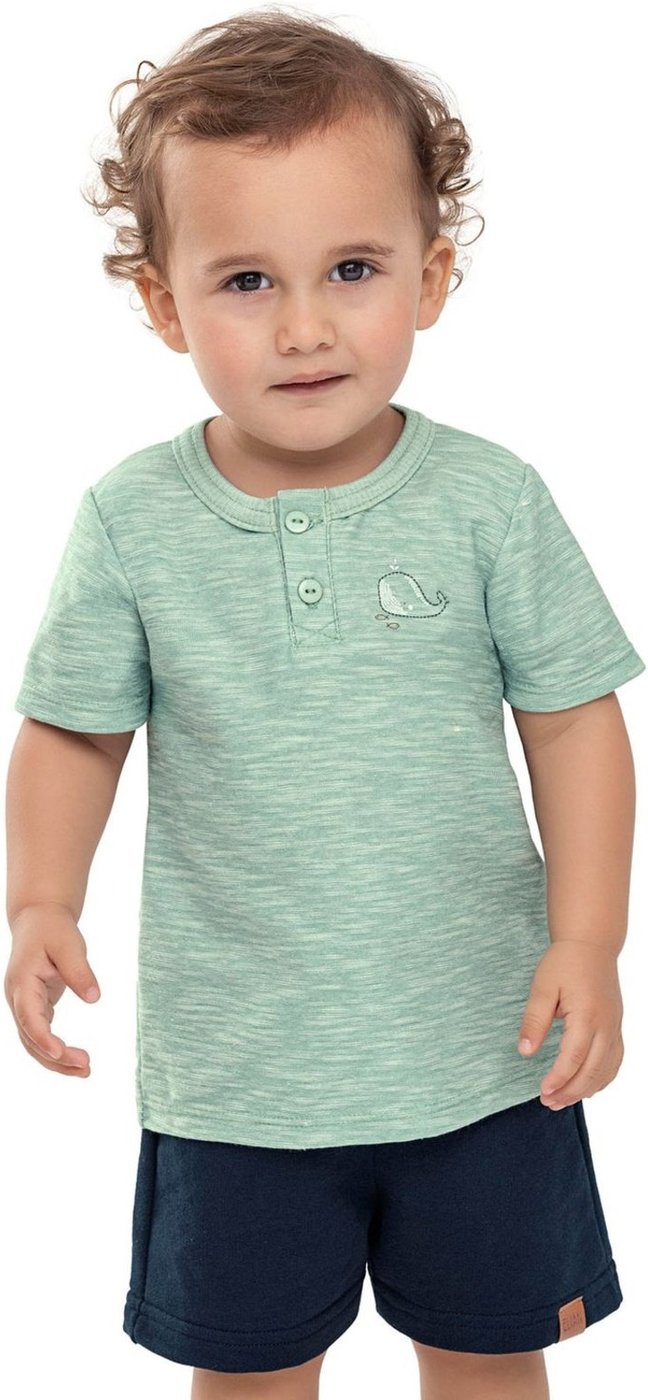 Imagem principal Infantil - Conjunto Menino Malha Flamê Baleia Elian verde Elian verde