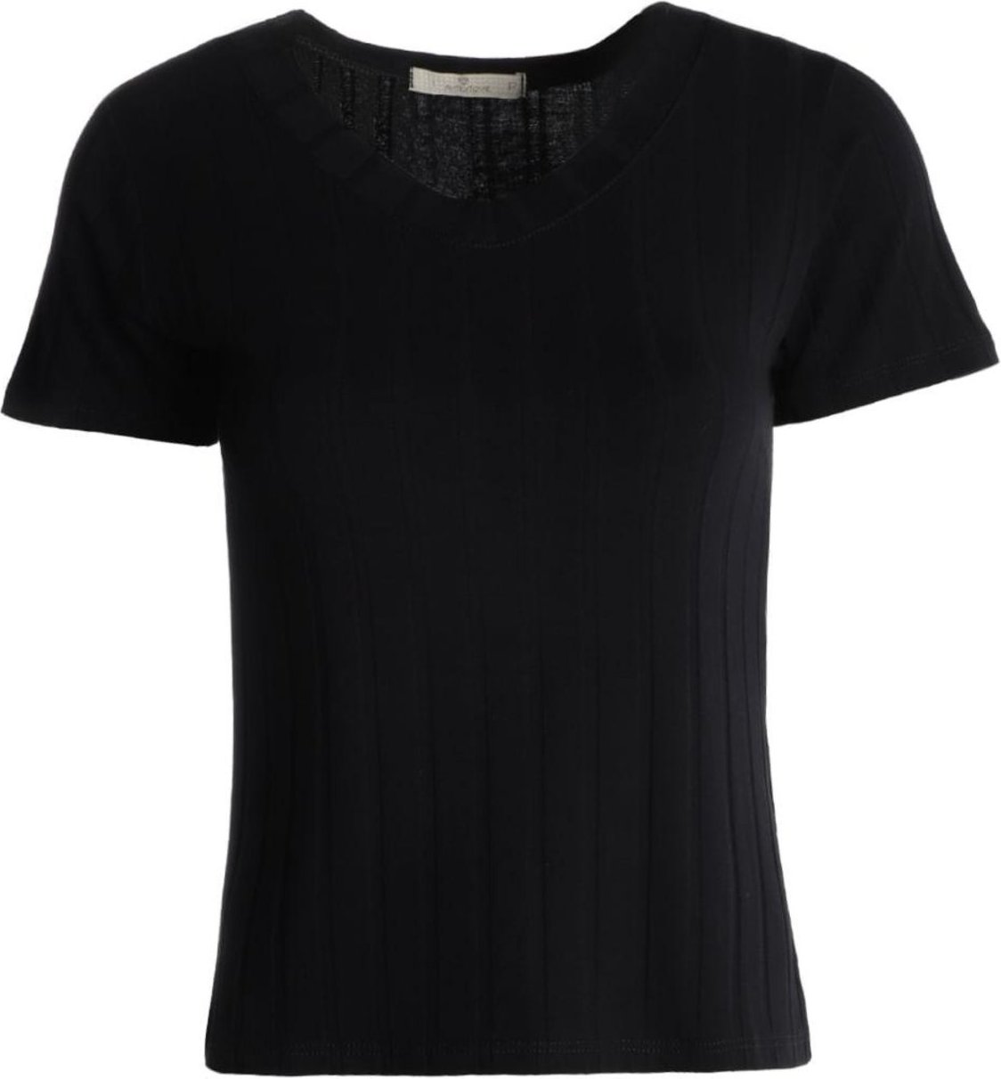 Imagem principal Infantil - Blusa Canelada Manga Curta Feminina Autentique bege Autentique bege