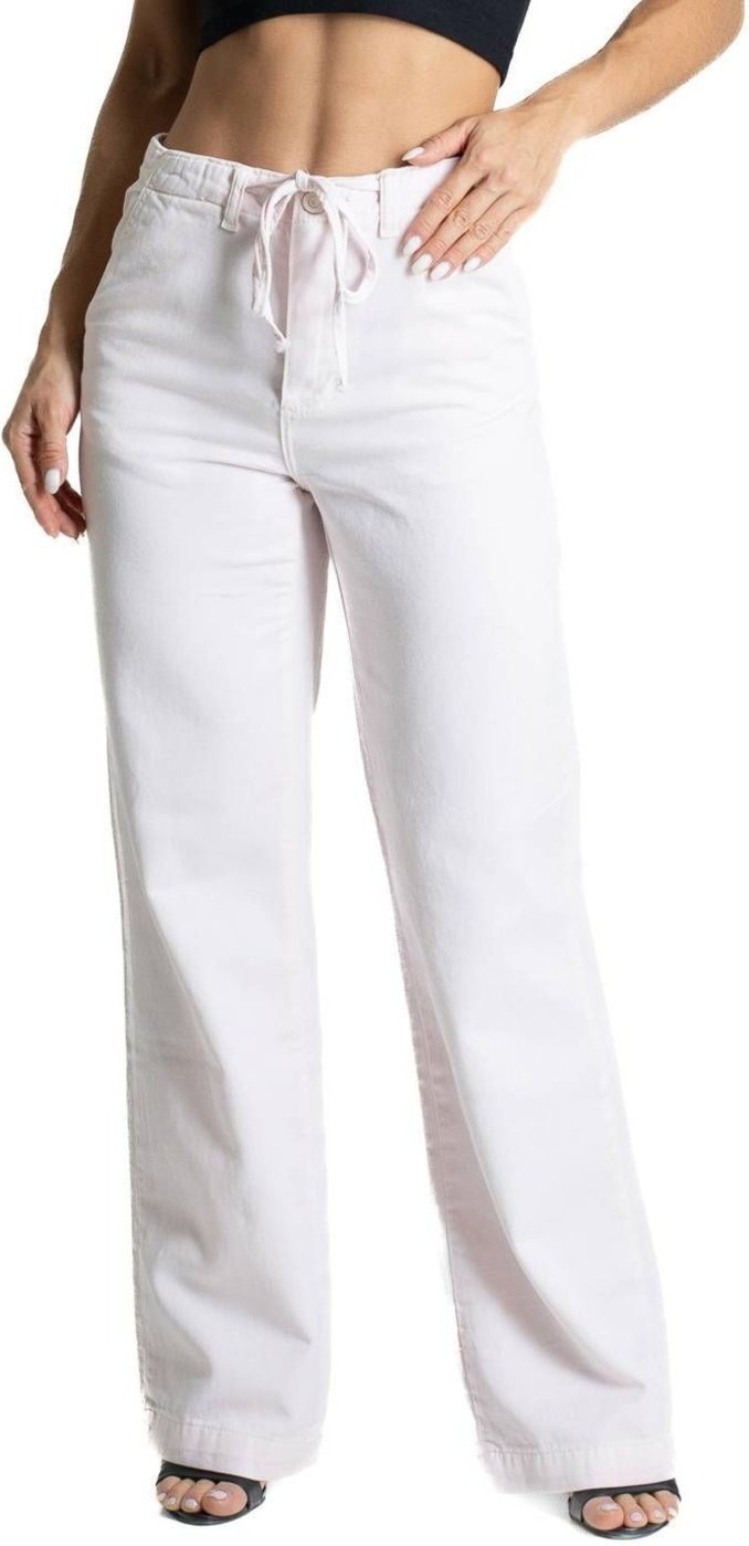 Calça Sarja Sawary Wide Leg - 281586